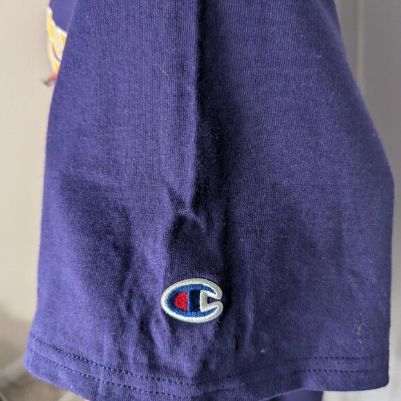 Champion LSU Tigers Graphic T Shirt Purple- Size L (NWT) - Picture 3 of 4